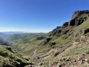 Sani Pass in Summer