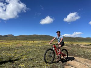 Cycling in Lesotho