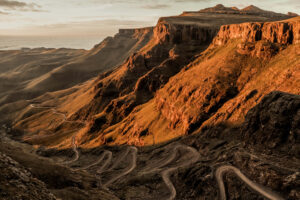 Sani Pass in winter
